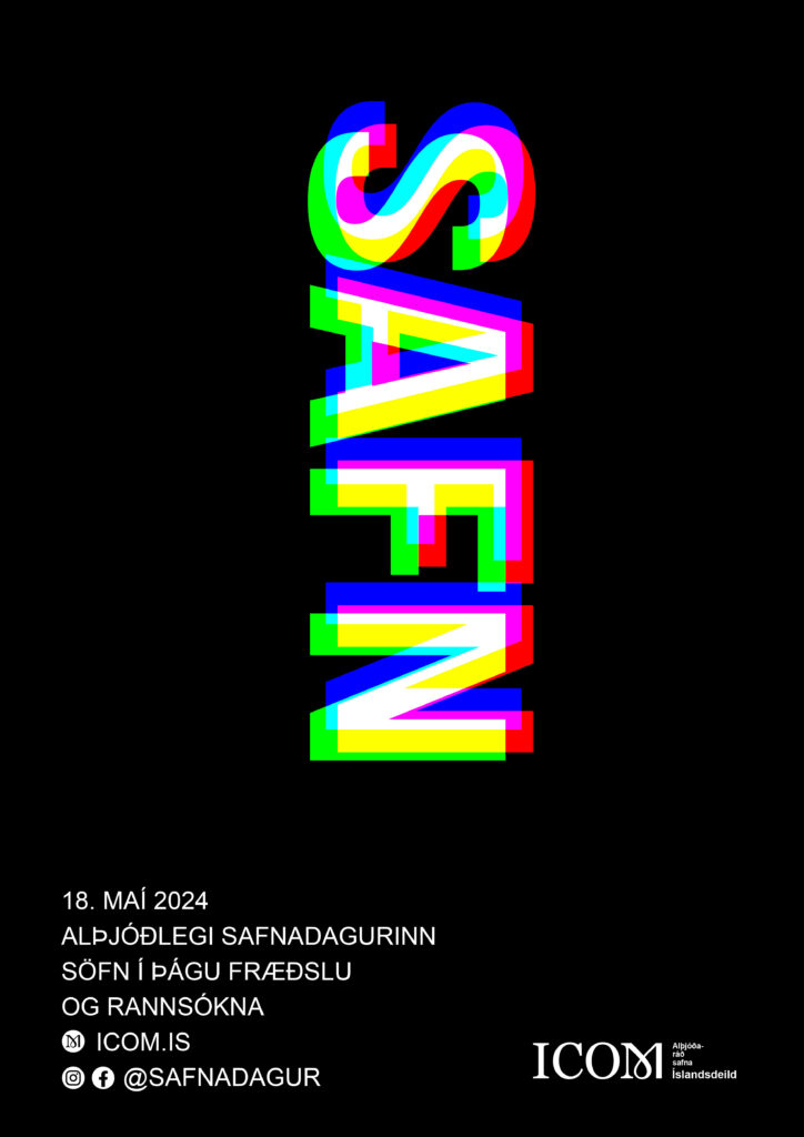 Home ICOM IS 2024 Safnadagur Plakat 724x1024