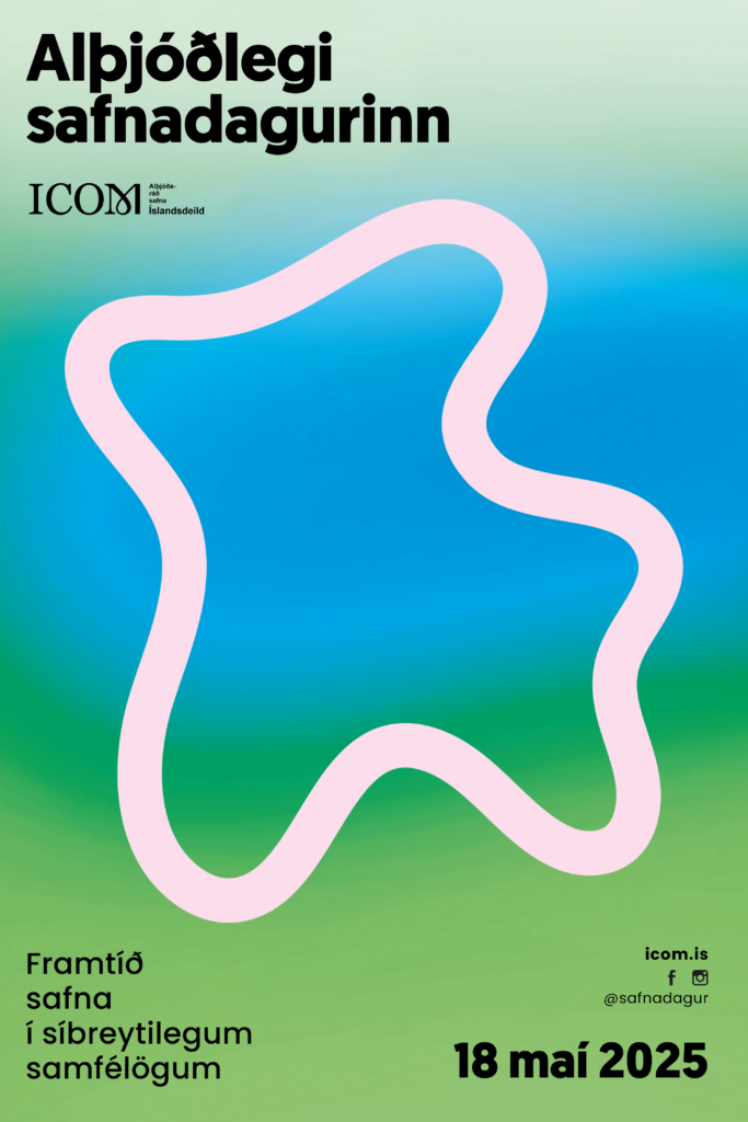 Home icom is 2025 alþjóðlegi safnadagurinn poster